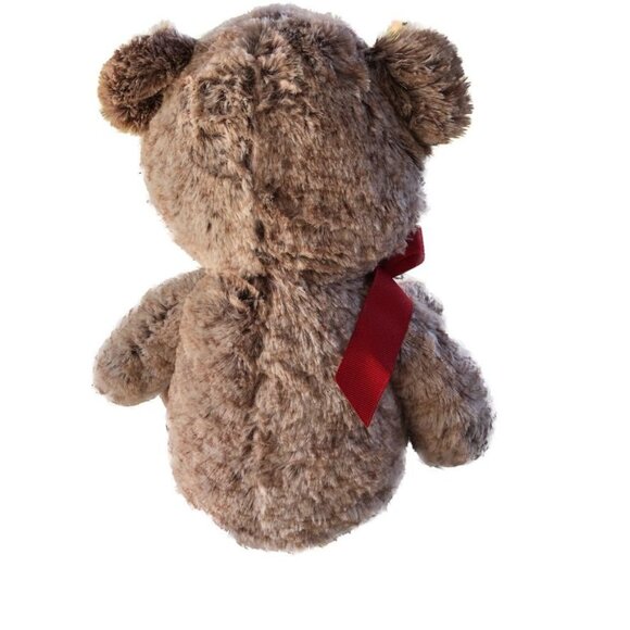 HugFun 2 Tone Brown Bear Ribbed Feet and Ears Size Med 17" - Picture 2 of 9